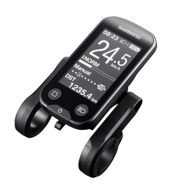 das shimano sc e6100 e bike display kann abgenommen werden sodass sie nur mit der junction box fahren e-Bike Displays